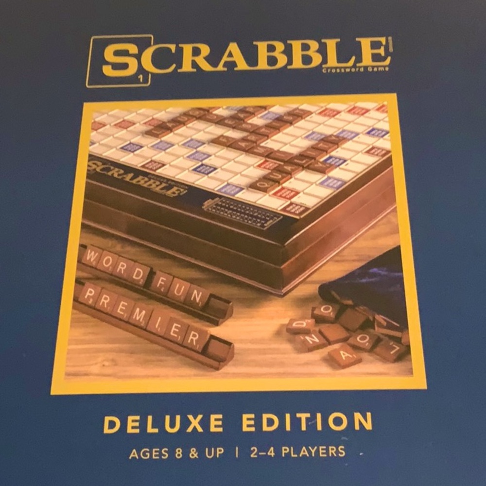 Scrabble Deluxe Edition—